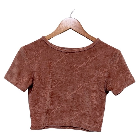 Sean John x Missguided Velour Crop Top Size US 2 - Picture 1 of 7